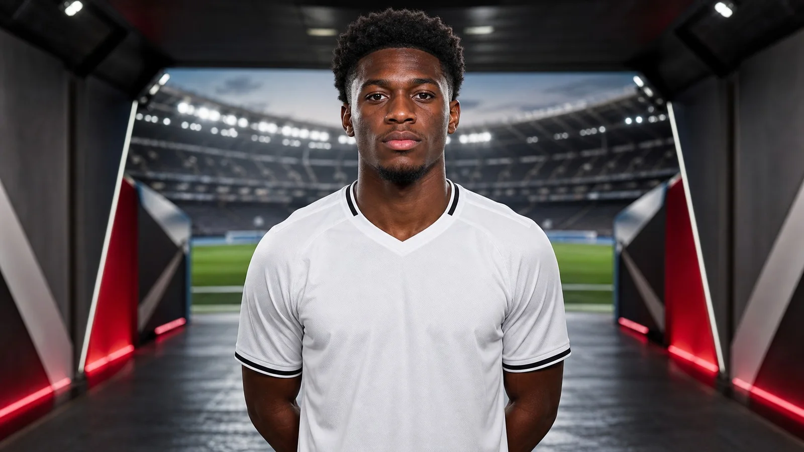 KI-Illustration zur Transfermeldung über Shea Charles und Fulham FC
