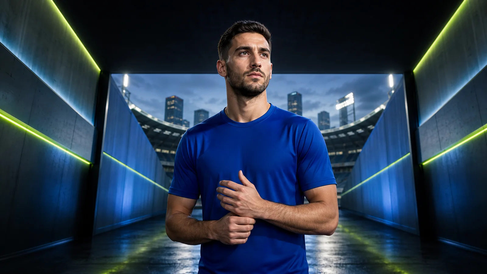 KI-Illustration zur Transfermeldung über Pep Chavarría und Chelsea