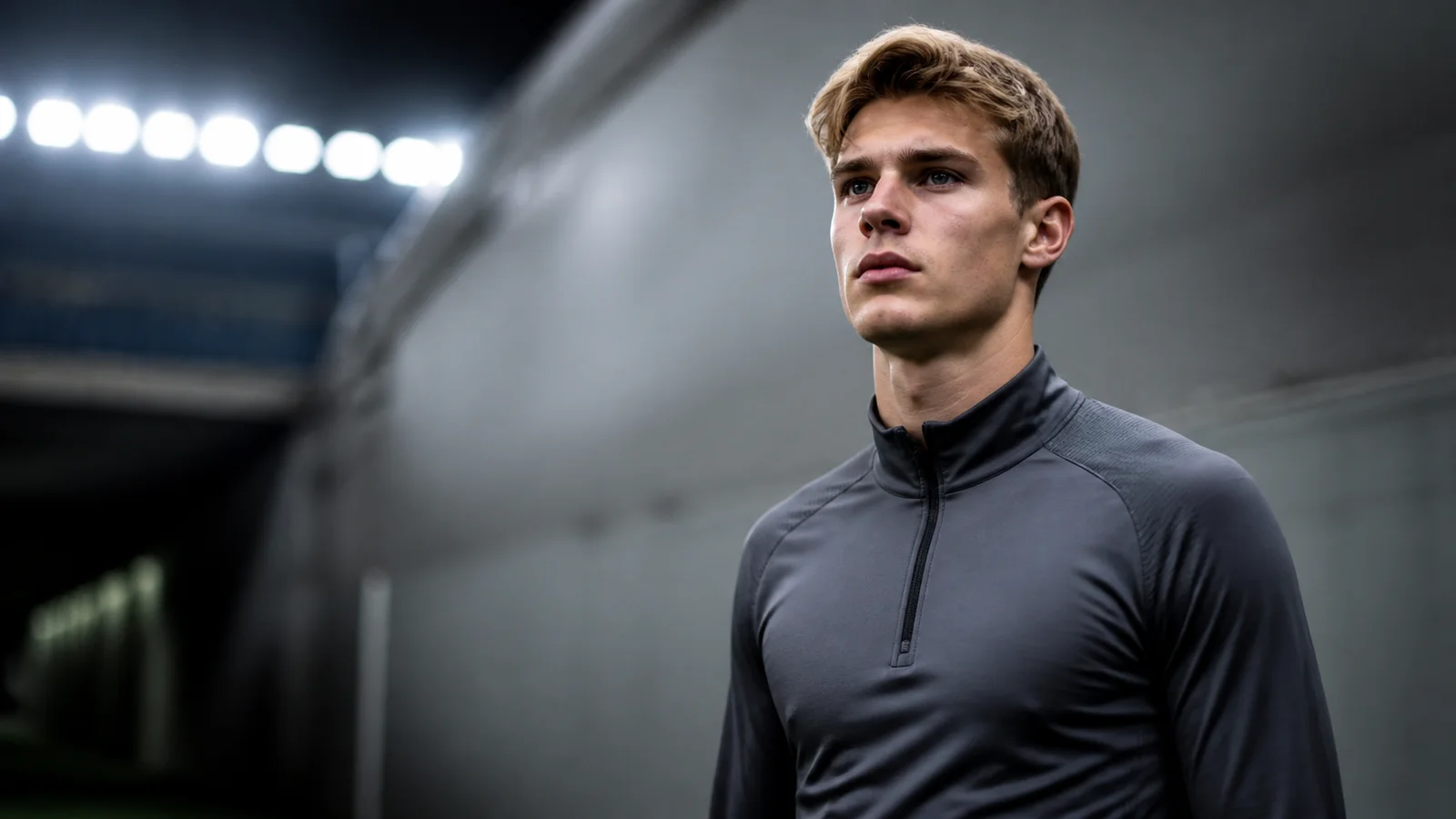 KI-Illustration zur Transfermeldung über Lucca Brughmans und Liverpool FC