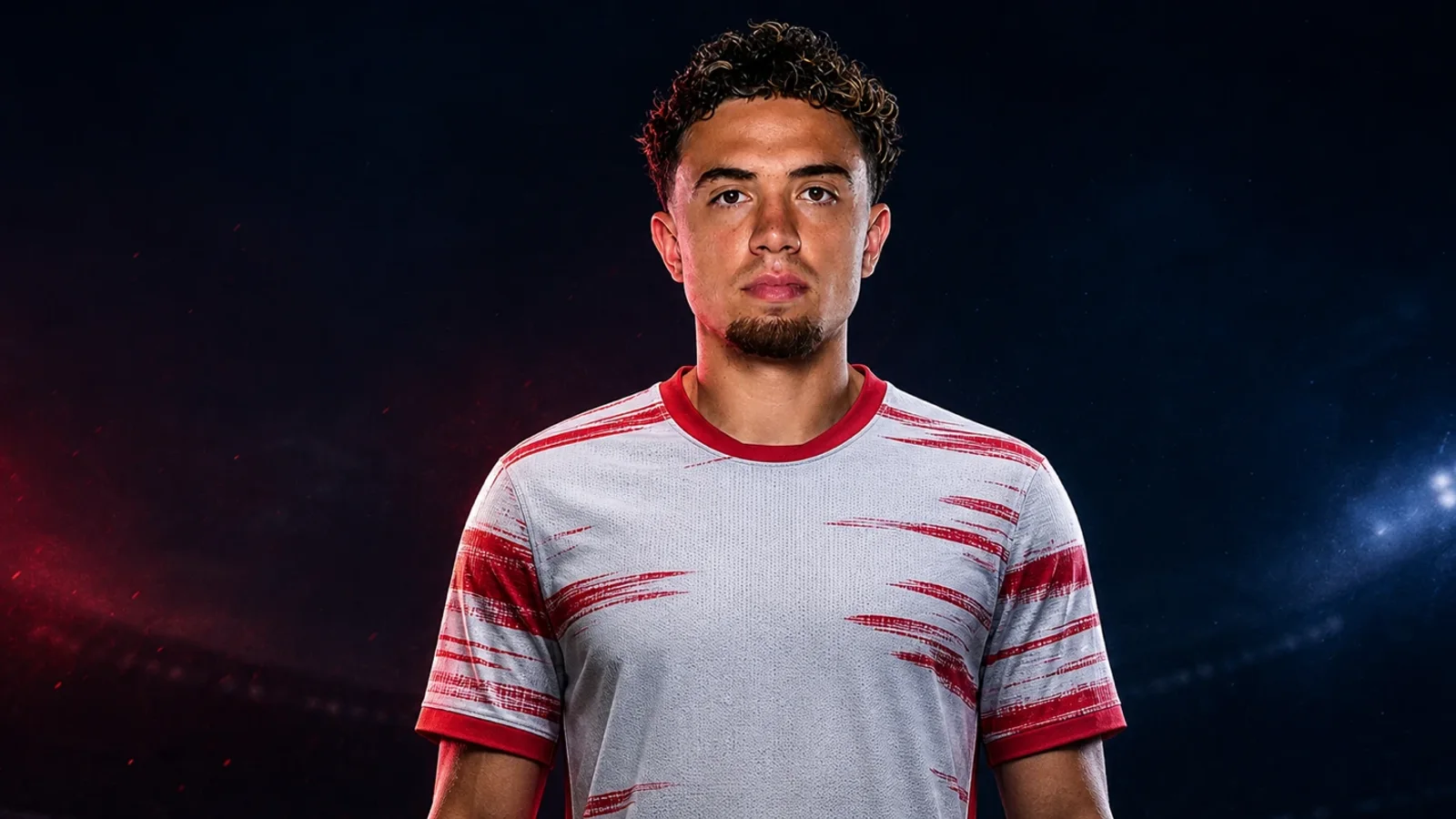 Neil El Aynaoui ve RB Leipzig transfer haberi için yapay zekâyla oluşturulmuş illüstrasyon
