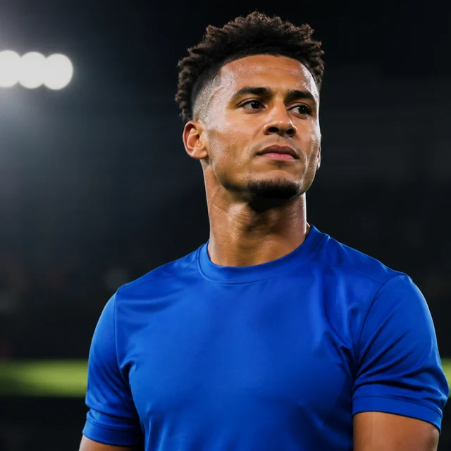 Ritratto realizzato con IA di Ollie Watkins
