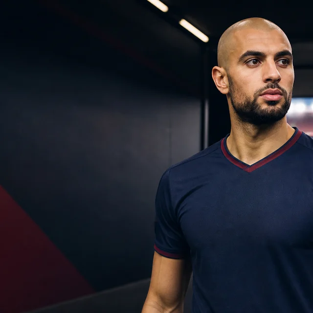 AI-generated portrait of Sofyan Amrabat